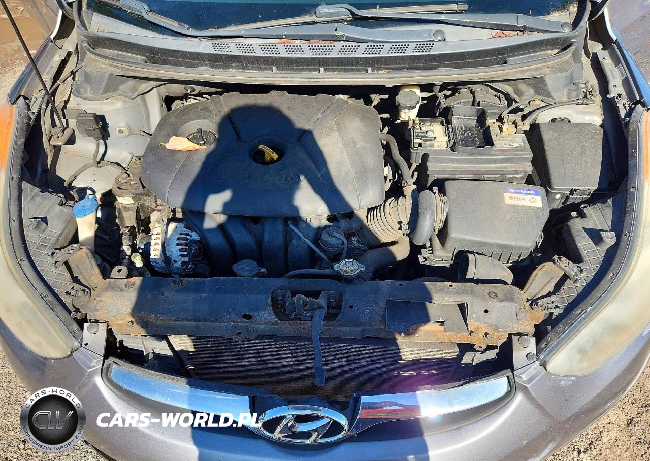 2013 Hyundai Elantra Gls VIN:KMHDH4AE6DU643118 - 11