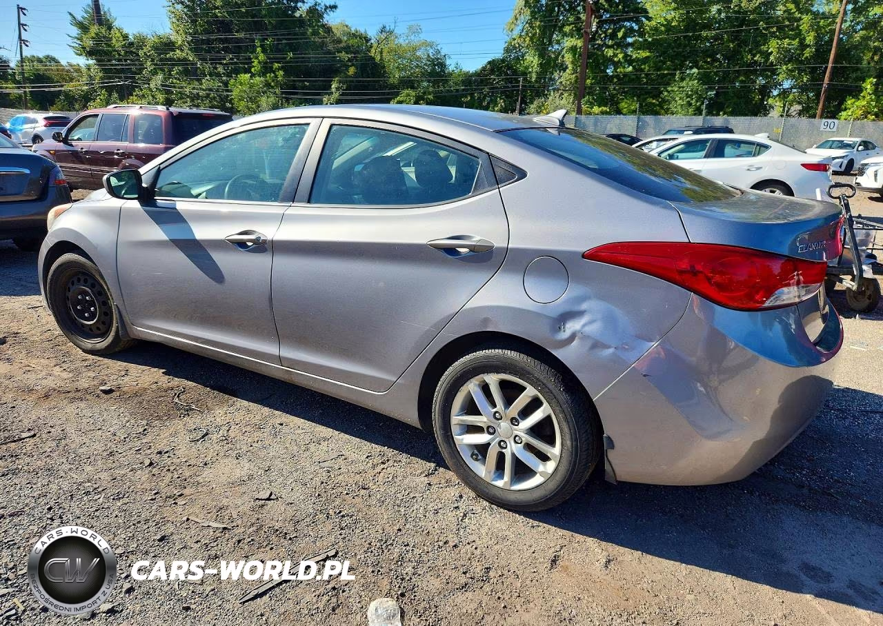 2013 Hyundai Elantra Gls VIN:KMHDH4AE6DU643118 - 2