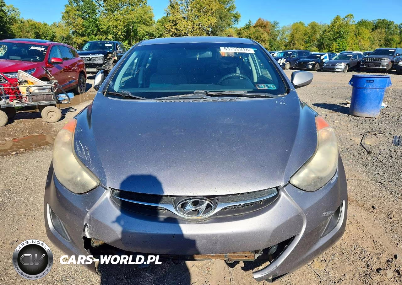 2013 Hyundai Elantra Gls VIN:KMHDH4AE6DU643118 - 5