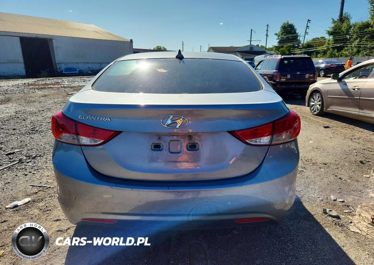 2013 Hyundai Elantra Gls VIN:KMHDH4AE6DU643118 - 6