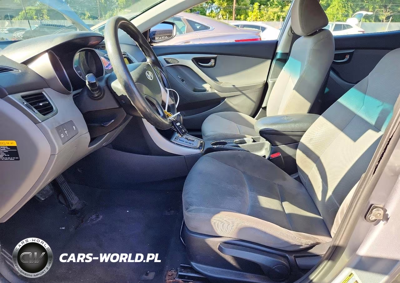 2013 Hyundai Elantra Gls VIN:KMHDH4AE6DU643118 - 7