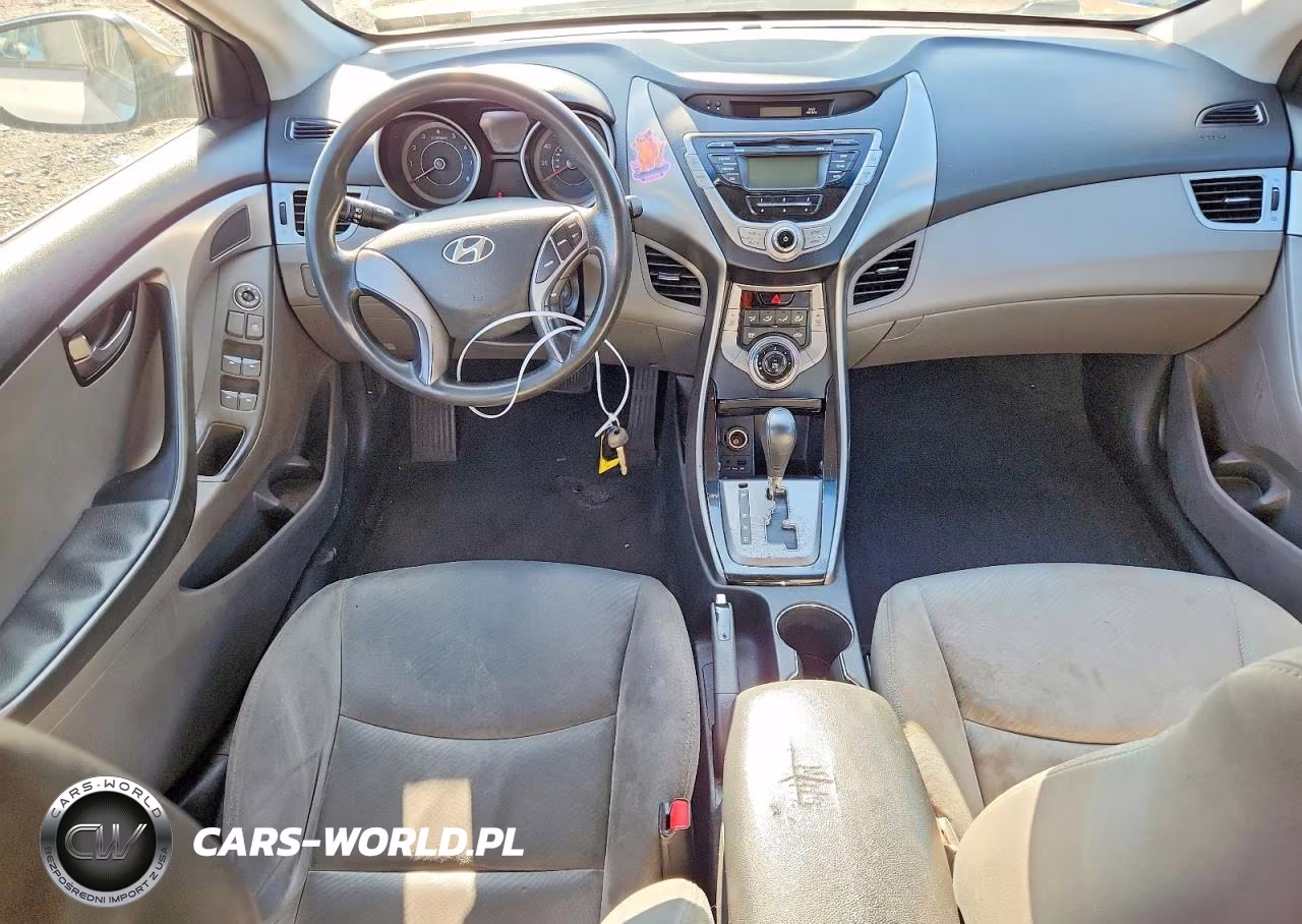 2013 Hyundai Elantra Gls VIN:KMHDH4AE6DU643118 - 8
