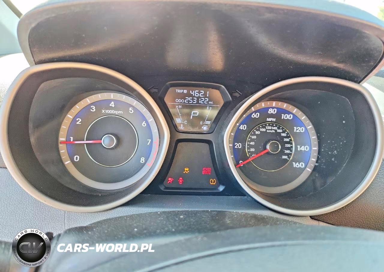 2013 Hyundai Elantra Gls VIN:KMHDH4AE6DU643118 - 9