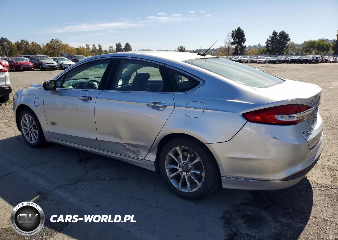 2018 Ford Fusion Se Phev VIN:3FA6P0PU1JR111050 - 2