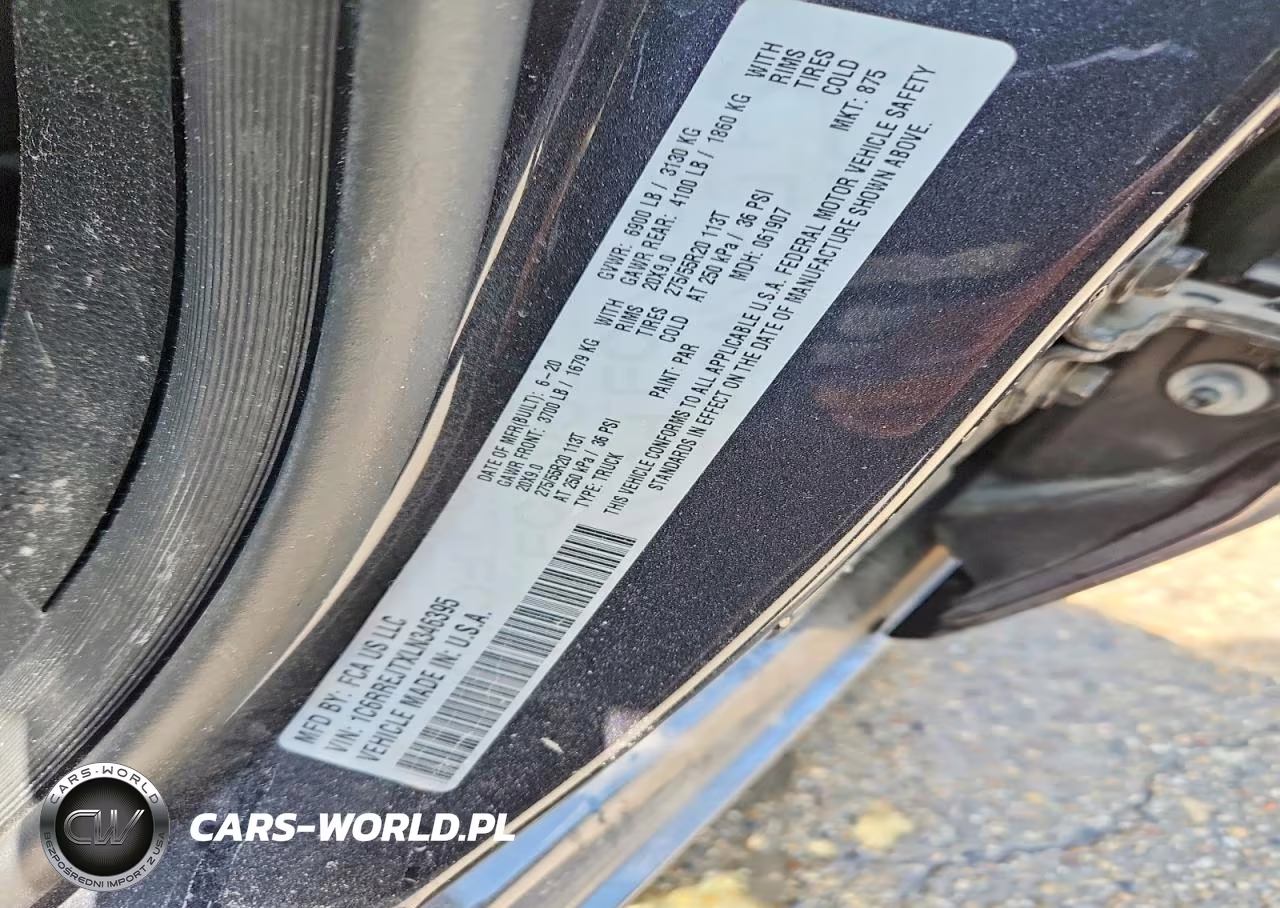 2020 Ram 1500 Laramie VIN:1C6RREJTXLN346395 - 13