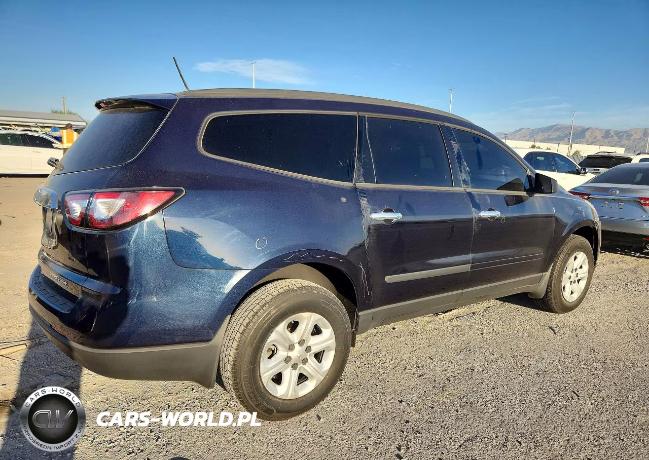 2015 Chevrolet Traverse Ls VIN:1GNKRFEDXFJ242799 - 3