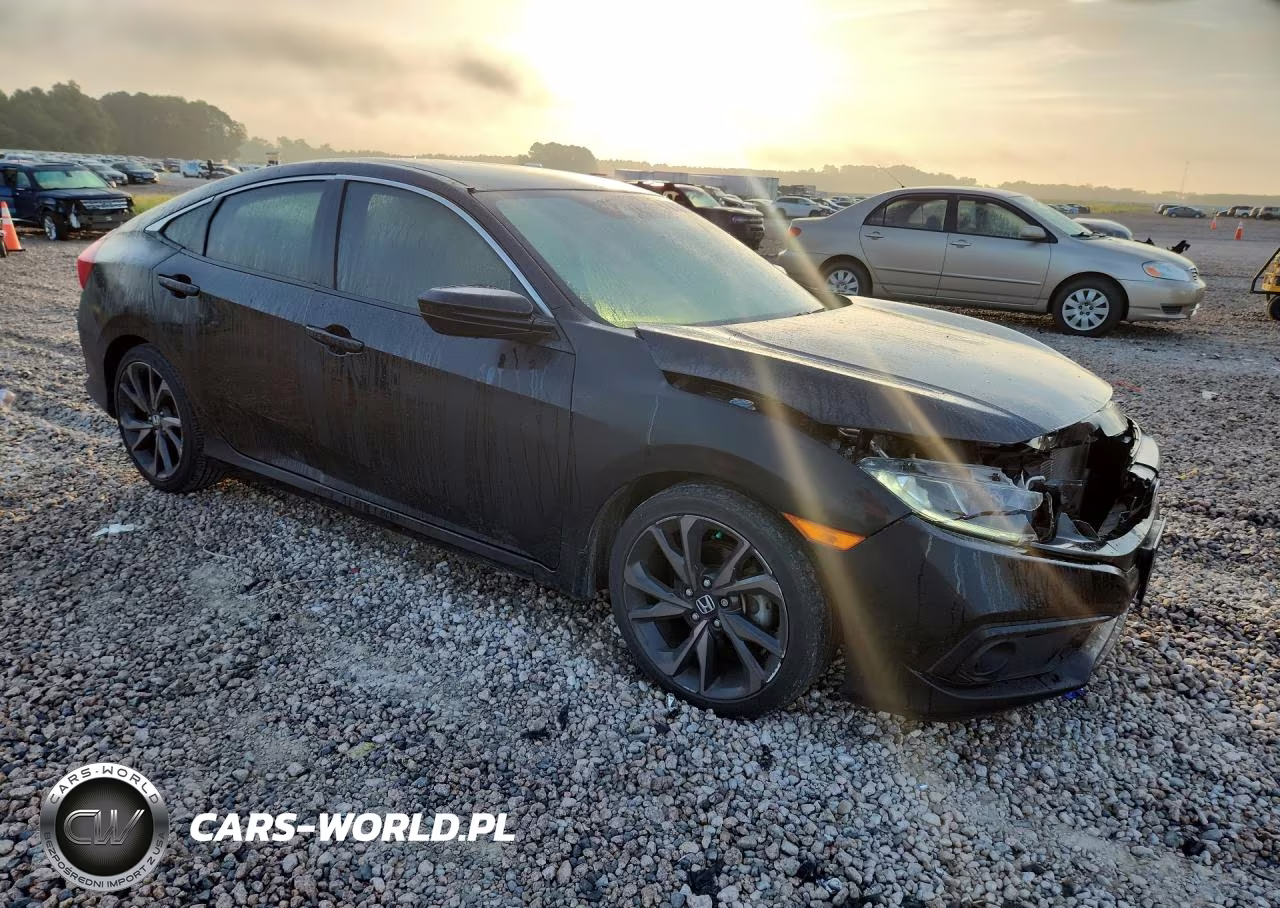 2019 Honda Civic Sport VIN:19XFC2F88KE047541 - 4