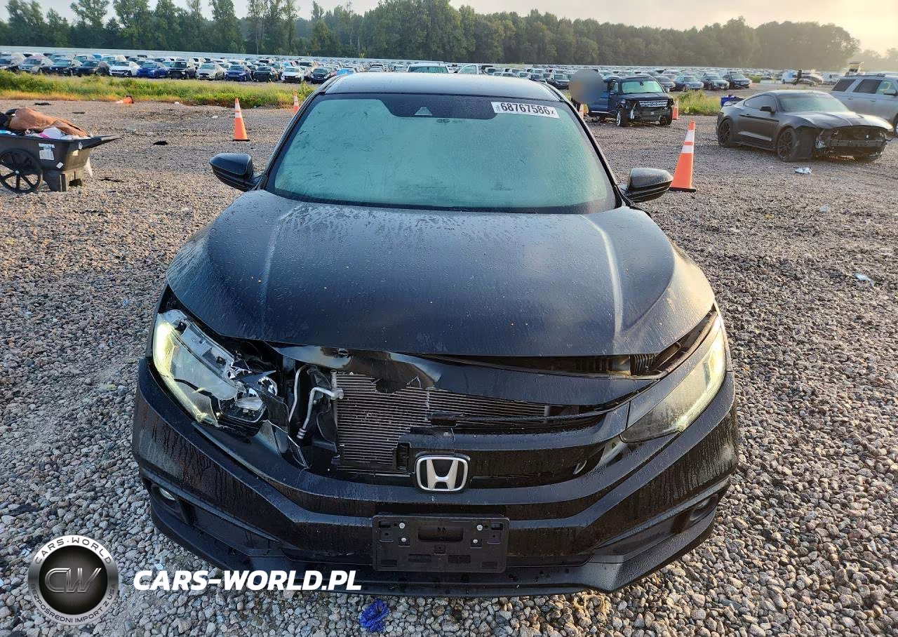 2019 Honda Civic Sport VIN:19XFC2F88KE047541 - 5