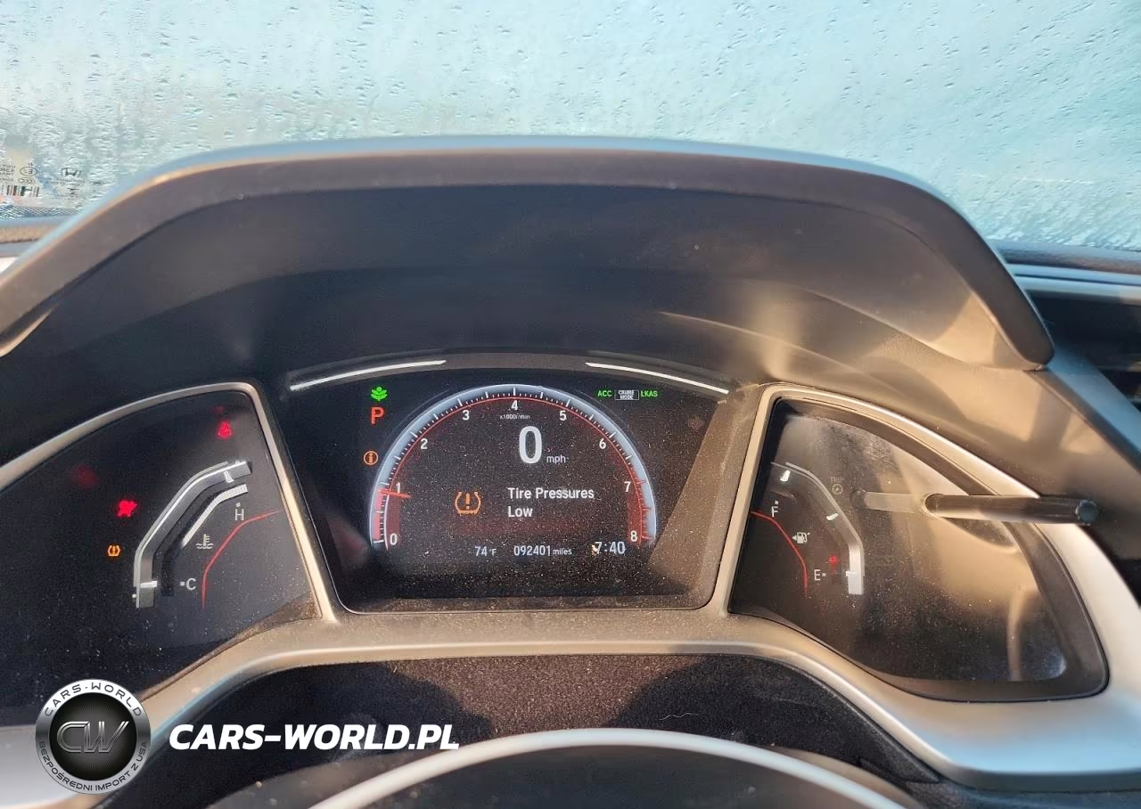 2019 Honda Civic Sport VIN:19XFC2F88KE047541 - 9