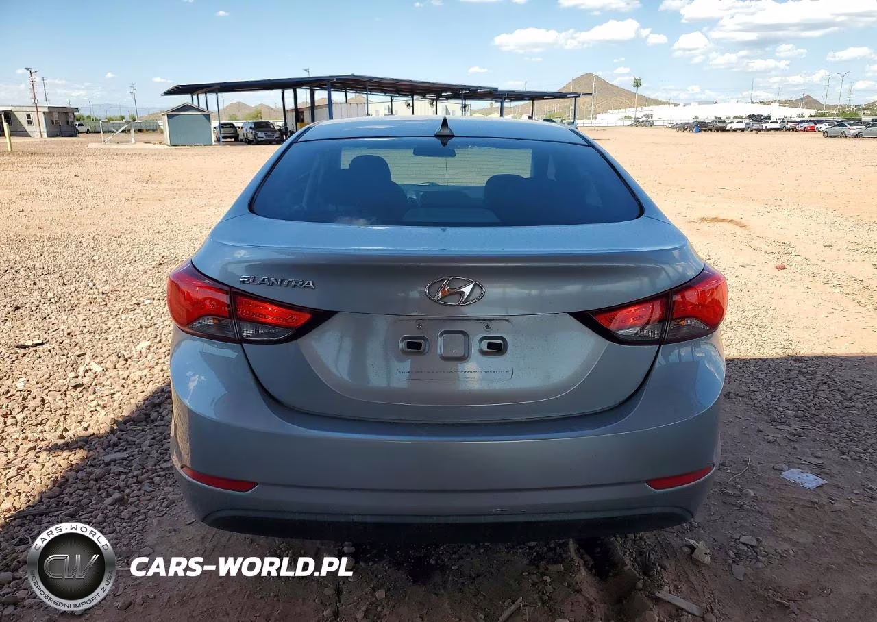 2015 Hyundai Elantra Se VIN:5NPDH4AE6FH572200 - 6