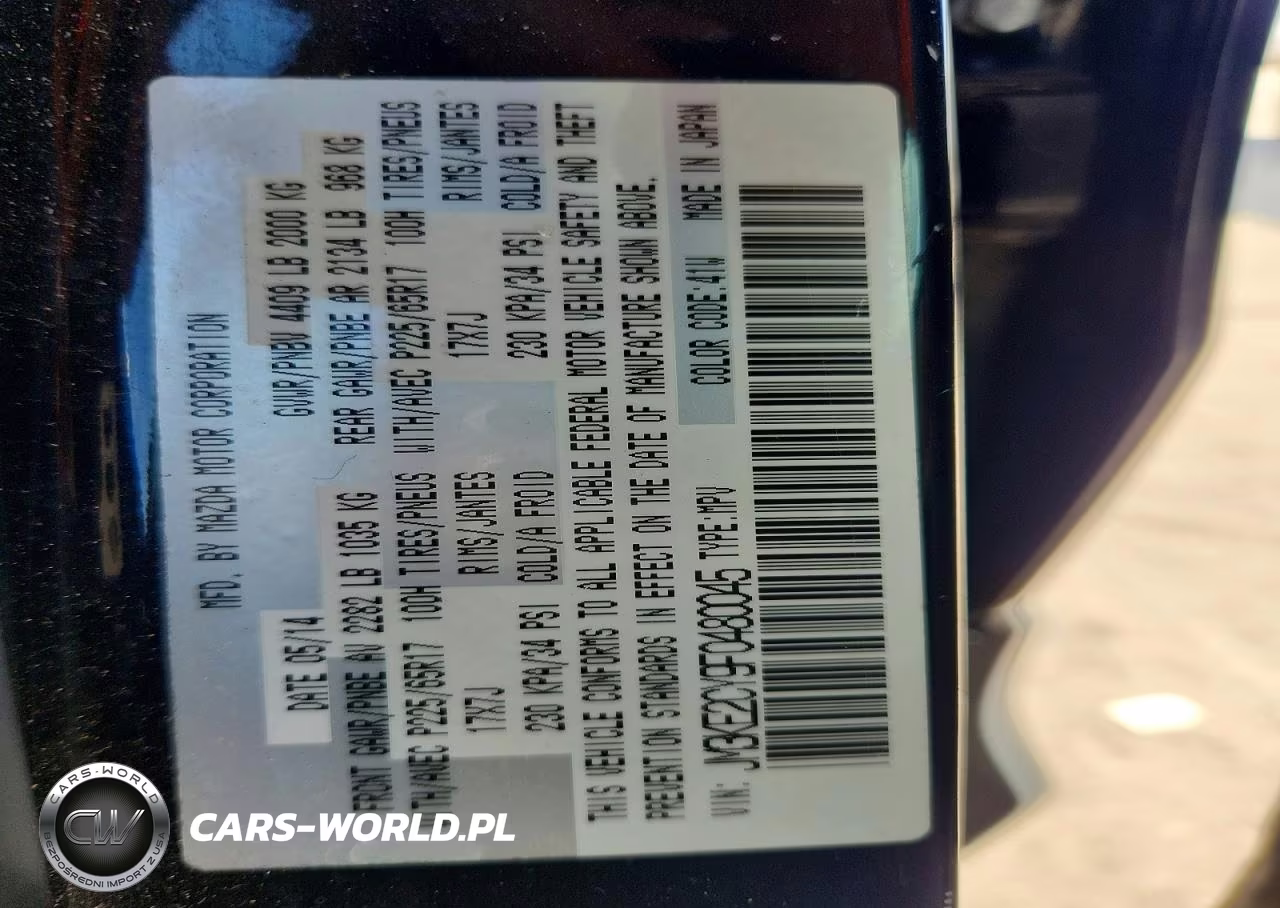 2015 Mazda Cx-5 Touring VIN:JM3KE2CY9F0480045 - 13