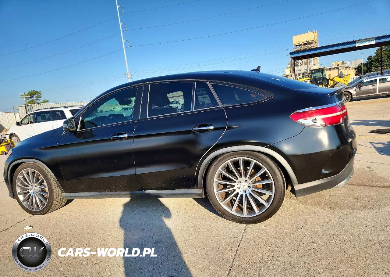 2017 Mercedes-Benz Gle Coupe 43 Amg VIN:4JGED6EB6HA067940 - 2
