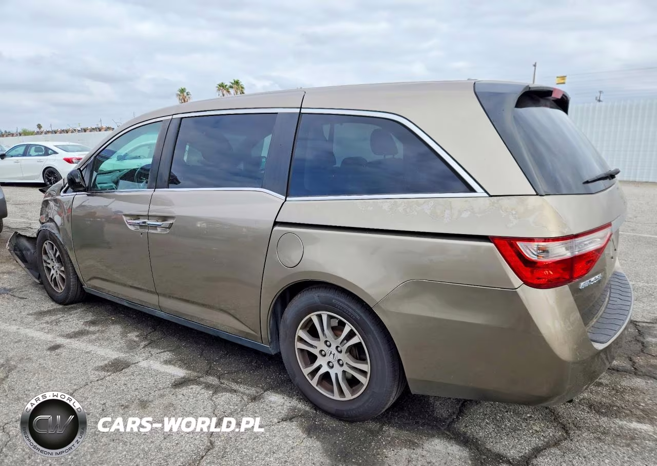 2012 Honda Odyssey Exl VIN:5FNRL5H63CB007437 - 2