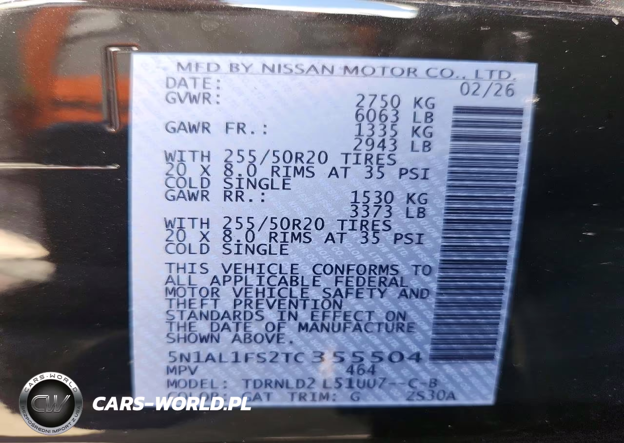 2026 Infiniti Qx60 Luxe VIN:5N1AL1FS2TC355504 - 13
