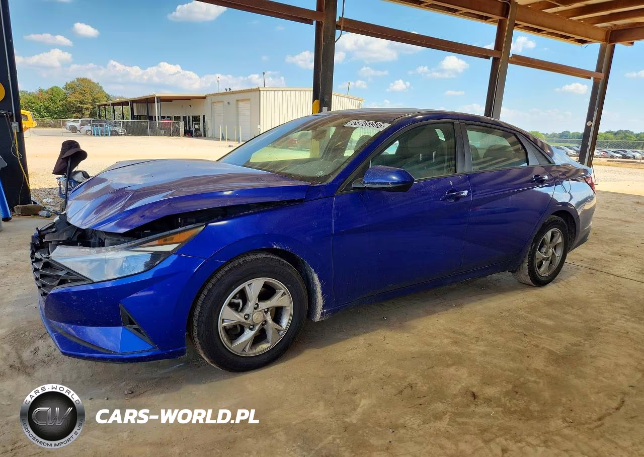 2022 Hyundai Elantra Se VIN:KMHLL4AG3NU329245 - 1