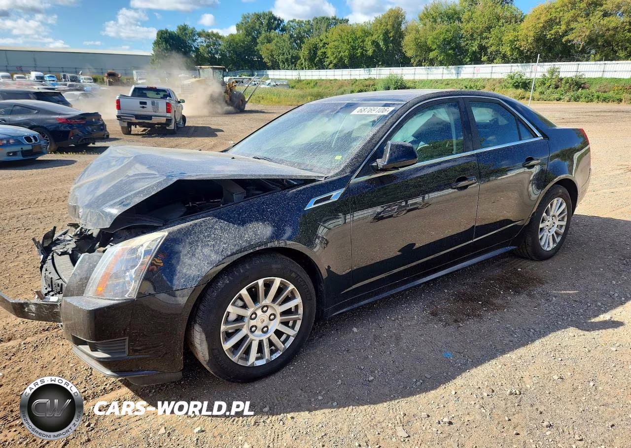 2012 Cadillac Cts VIN:1G6DC5E52C0144120 - 1