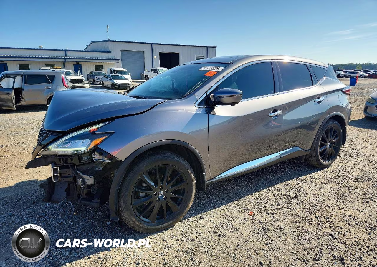 2021 Nissan Murano Sl VIN:5N1AZ2CJ6MC124834 - 1
