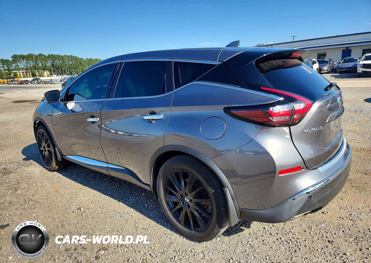 2021 Nissan Murano Sl VIN:5N1AZ2CJ6MC124834 - 2