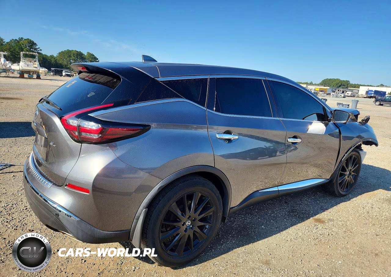2021 Nissan Murano Sl VIN:5N1AZ2CJ6MC124834 - 3