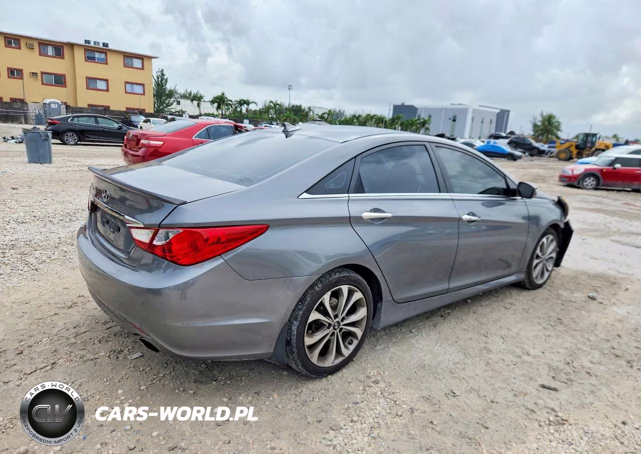 2014 Hyundai Sonata Se VIN:5NPEC4AC1EH822202 - 3