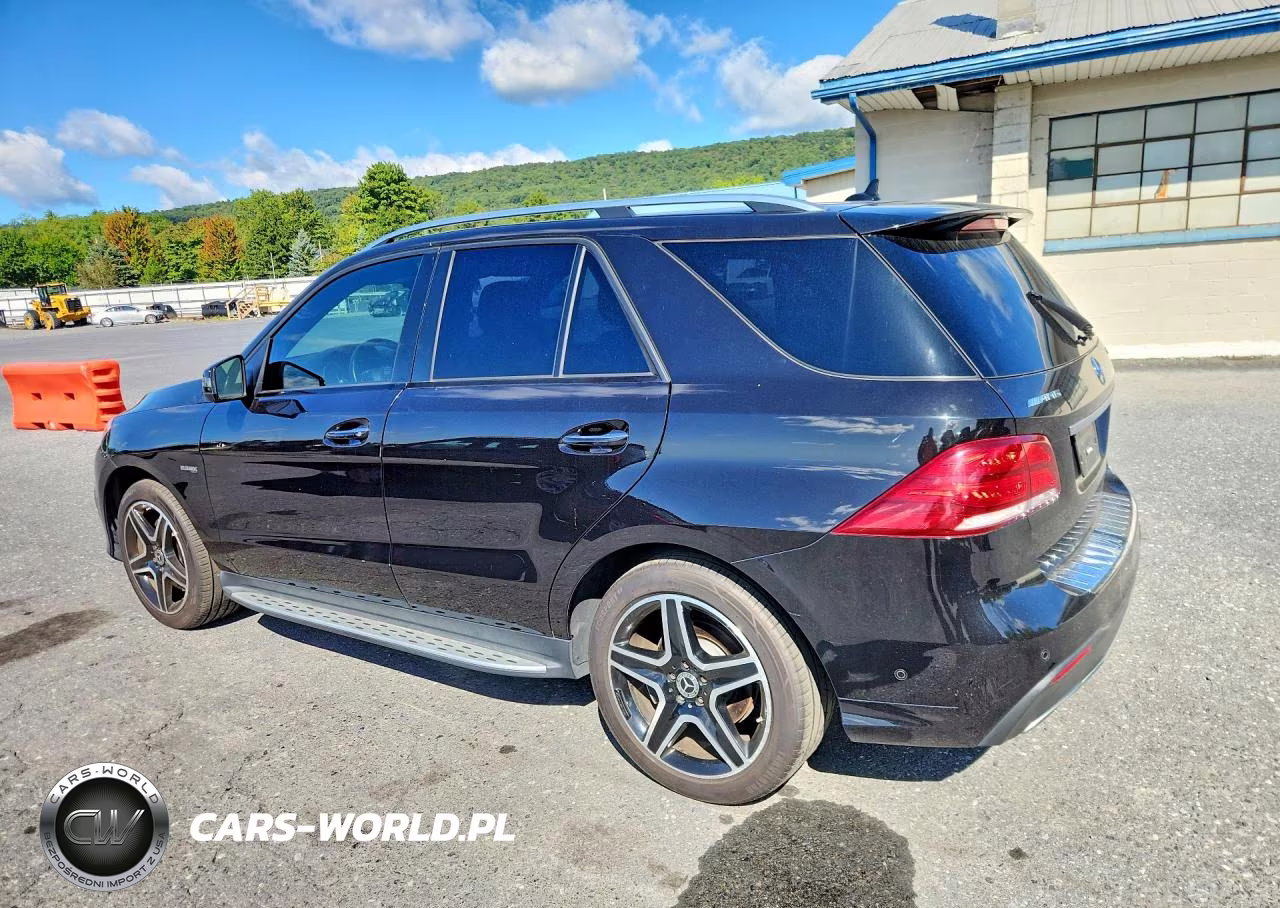 2017 Mercedes-Benz Gle 43 Amg VIN:4JGDA6EB1HA957590 - 2