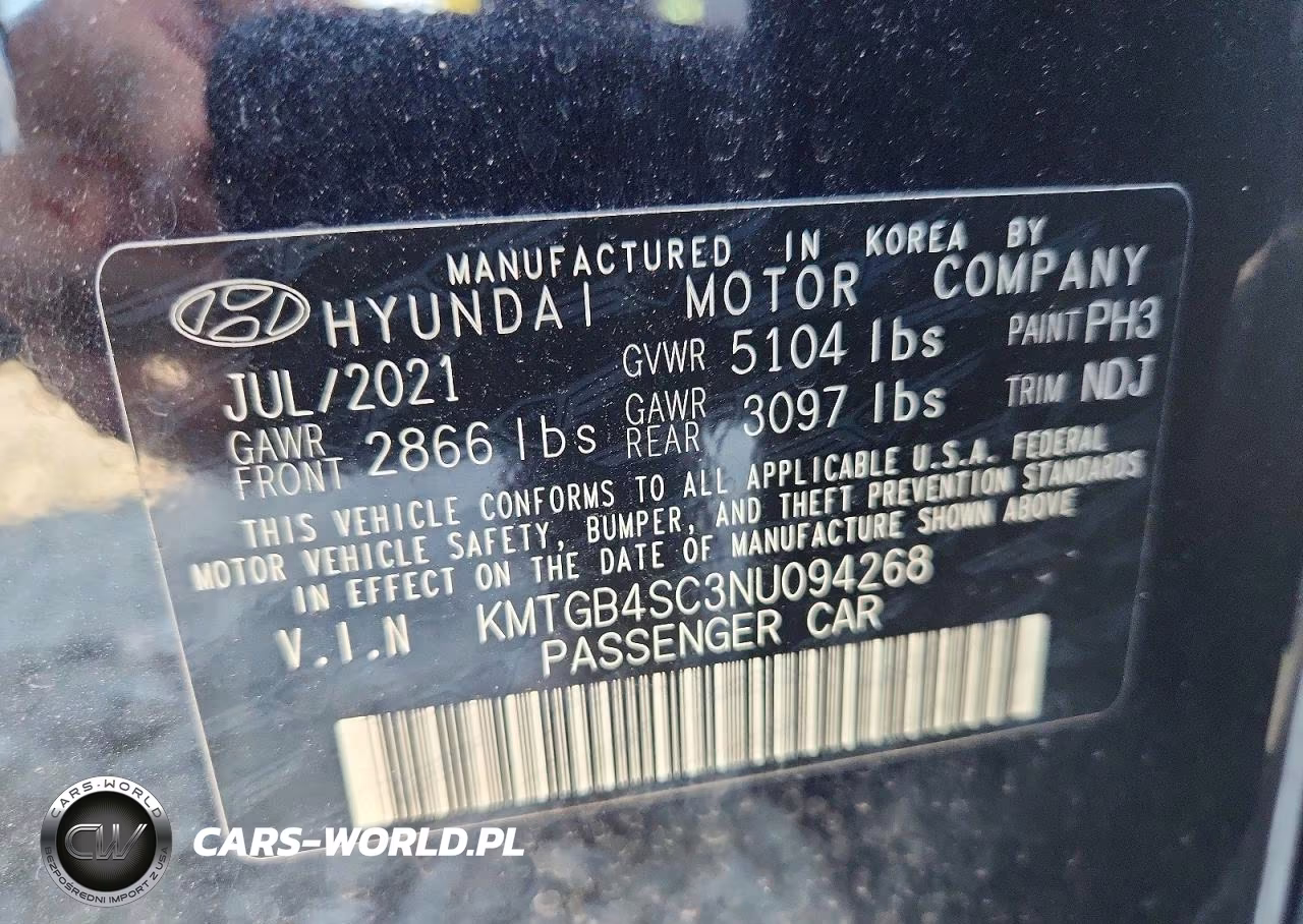 2022 Genesis G80 2.5T VIN:KMTGB4SC3NU094268 - 12