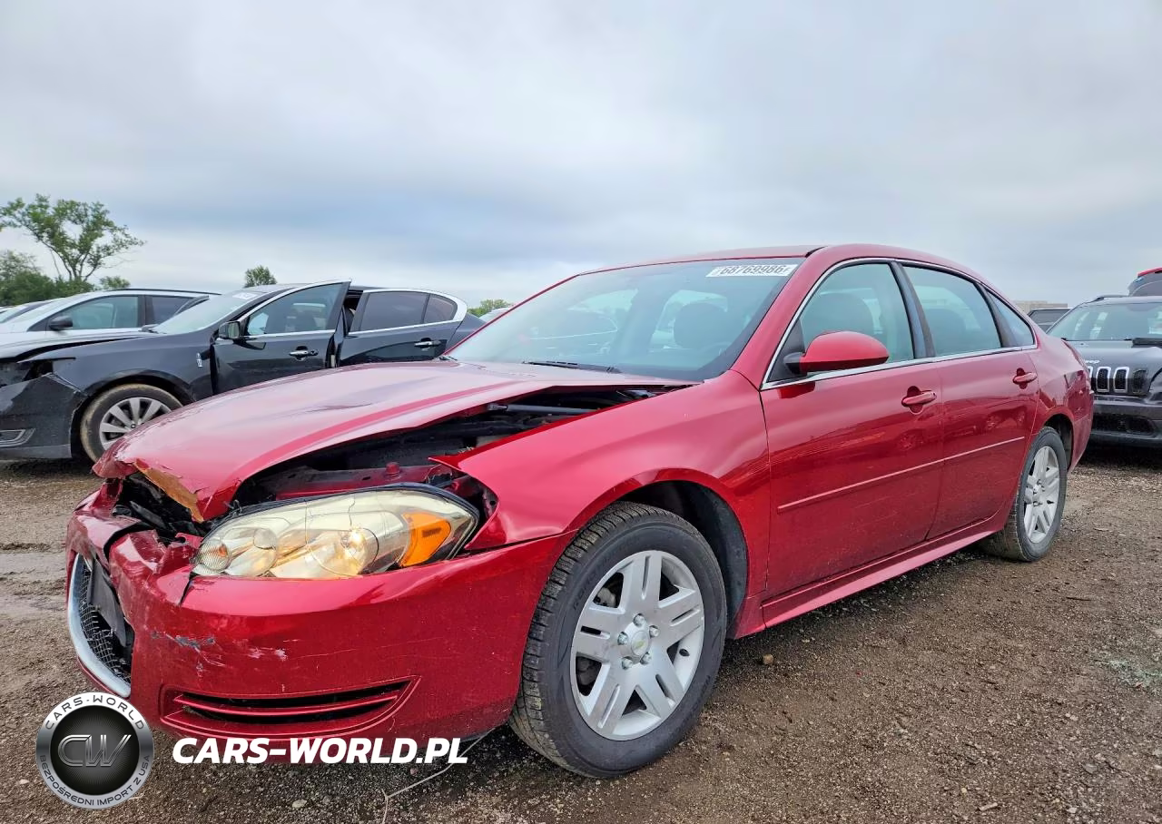 2013 Chevrolet Impala Lt VIN:2G1WG5E38D1208636 - 1