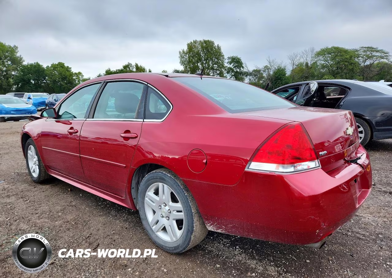 2013 Chevrolet Impala Lt VIN:2G1WG5E38D1208636 - 2