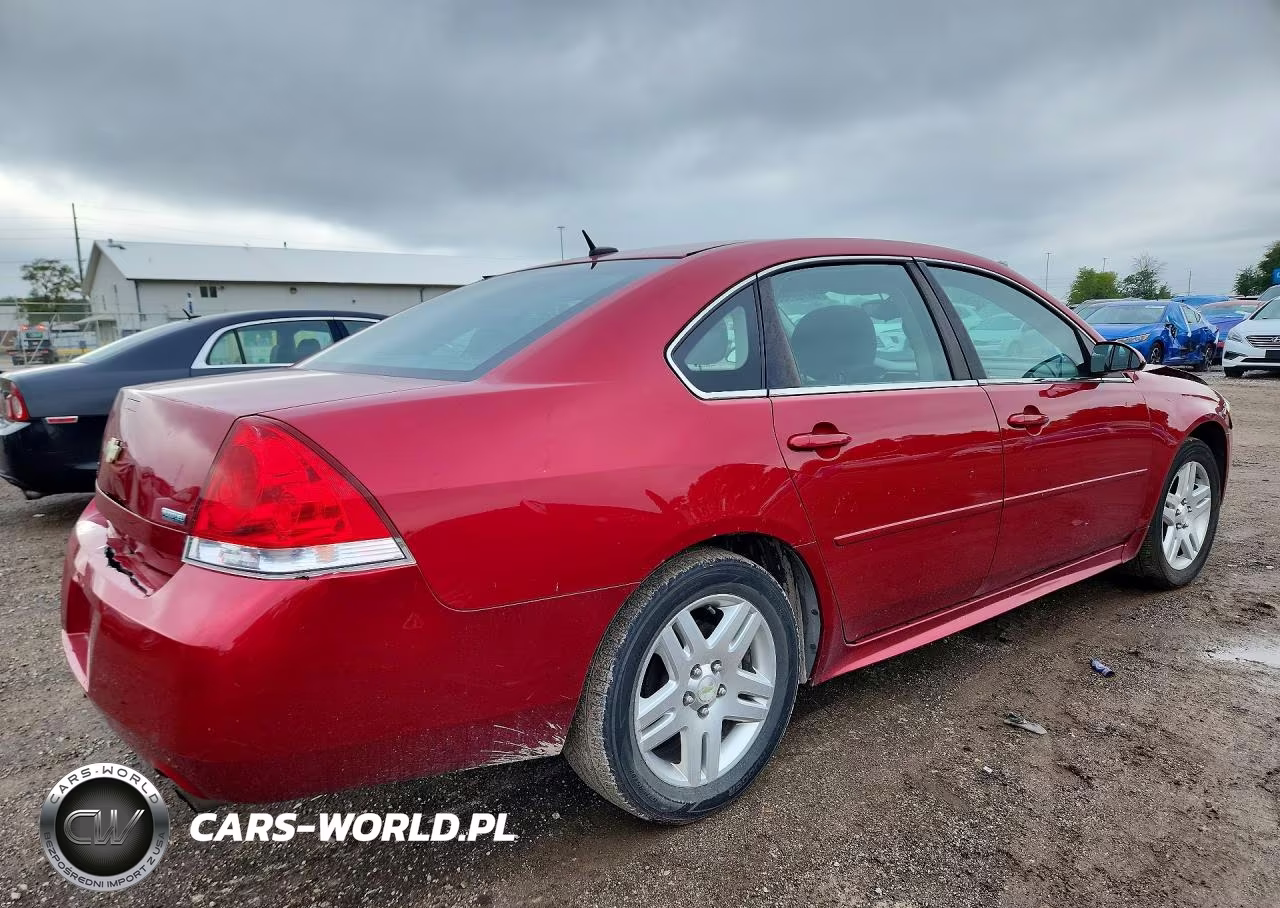 2013 Chevrolet Impala Lt VIN:2G1WG5E38D1208636 - 3