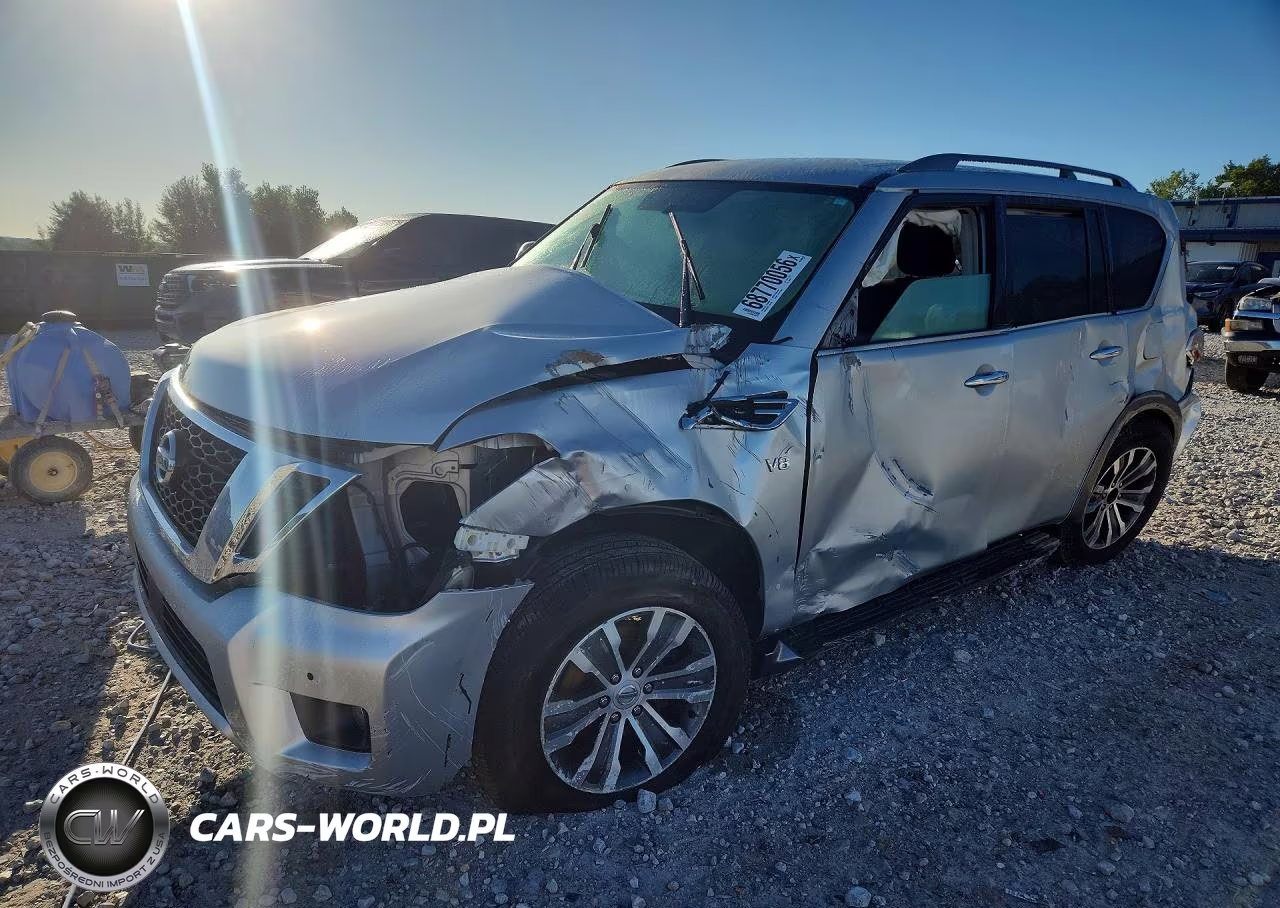 2019 Nissan Armada Sv VIN:JN8AY2NC3K9585168 - 1