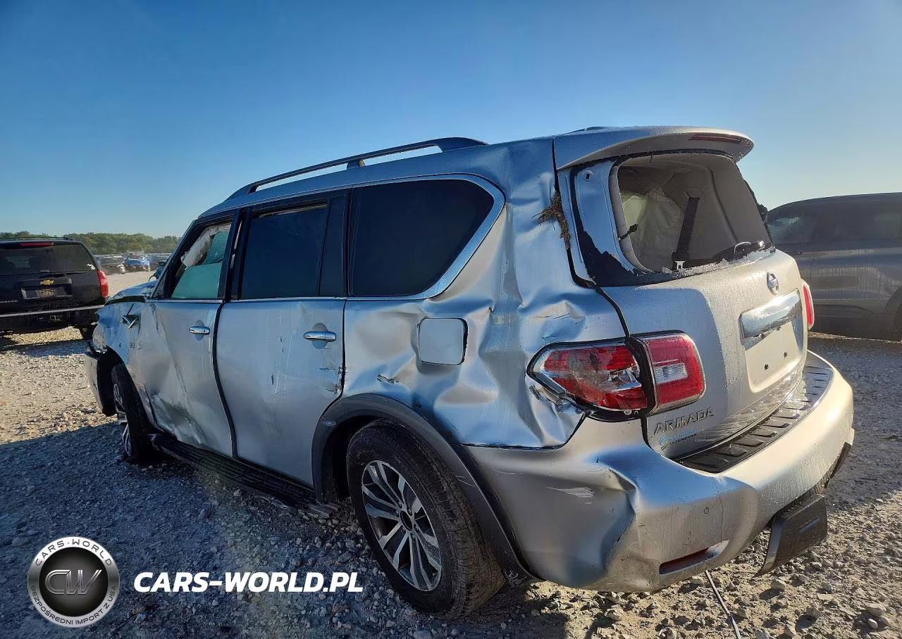 2019 Nissan Armada Sv VIN:JN8AY2NC3K9585168 - 2