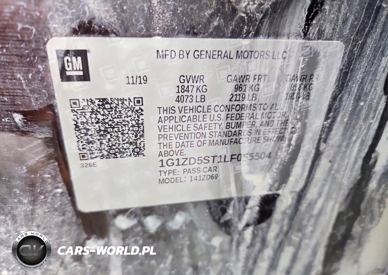 2020 Chevrolet Malibu Lt VIN:1G1ZD5ST1LF055504 - 12