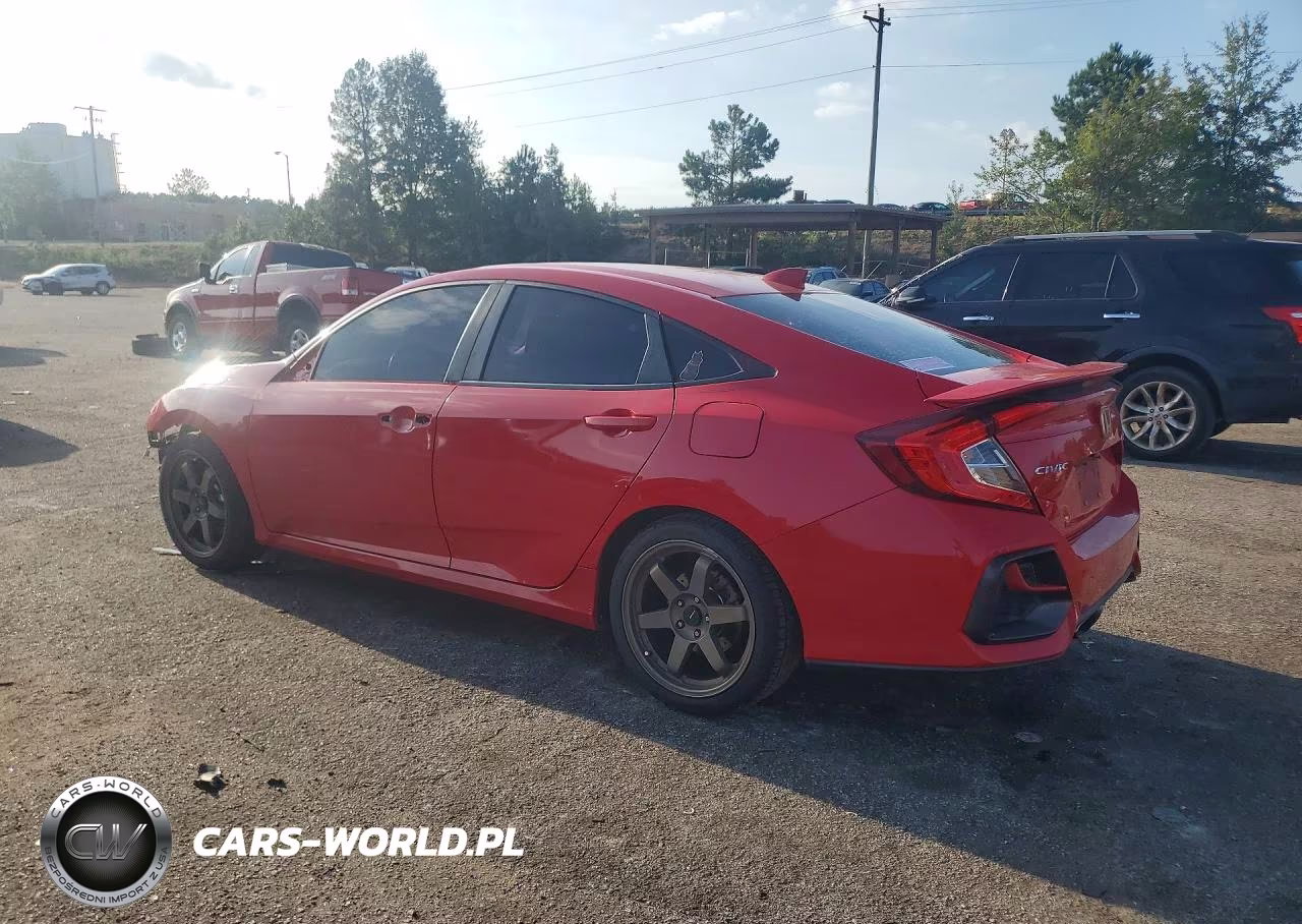 2020 Honda Civic Si VIN:2HGFC1E53LH707834 - 2