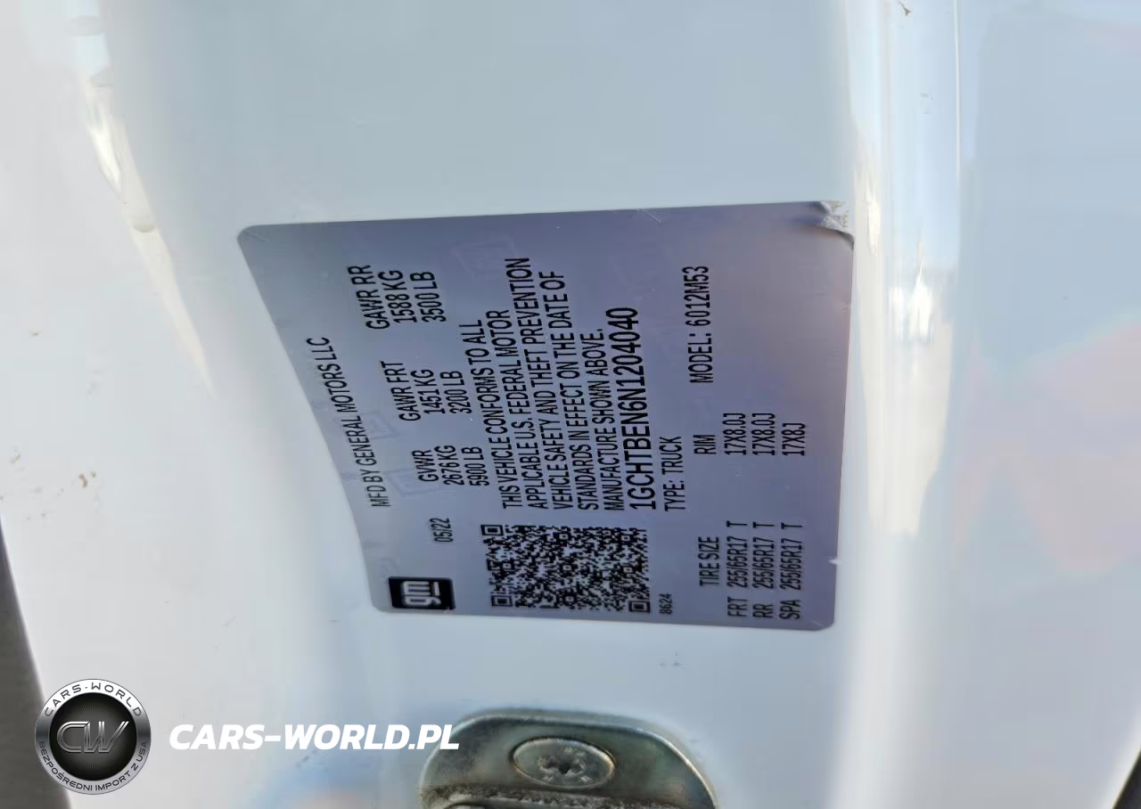 2022 Chevrolet Colorado VIN:1GCHTBEN6N1204040 - 12
