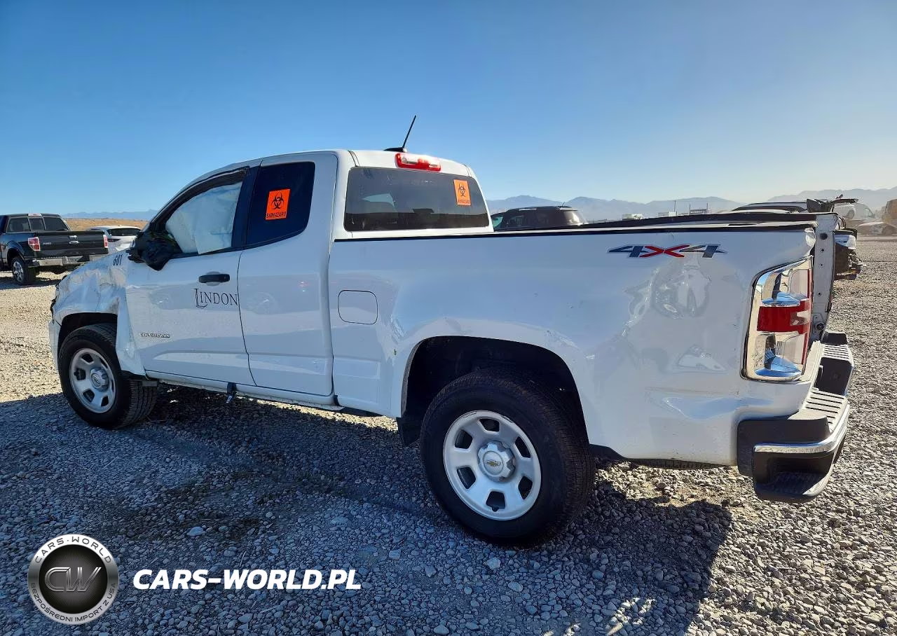 2022 Chevrolet Colorado VIN:1GCHTBEN6N1204040 - 2