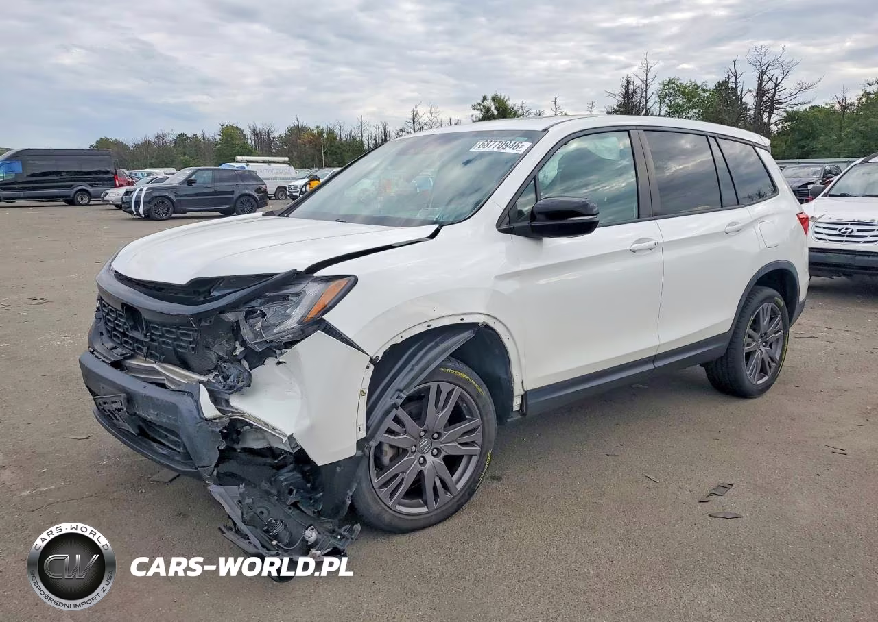 2021 Honda Passport Exl VIN:5FNYF8H54MB004219 - 1