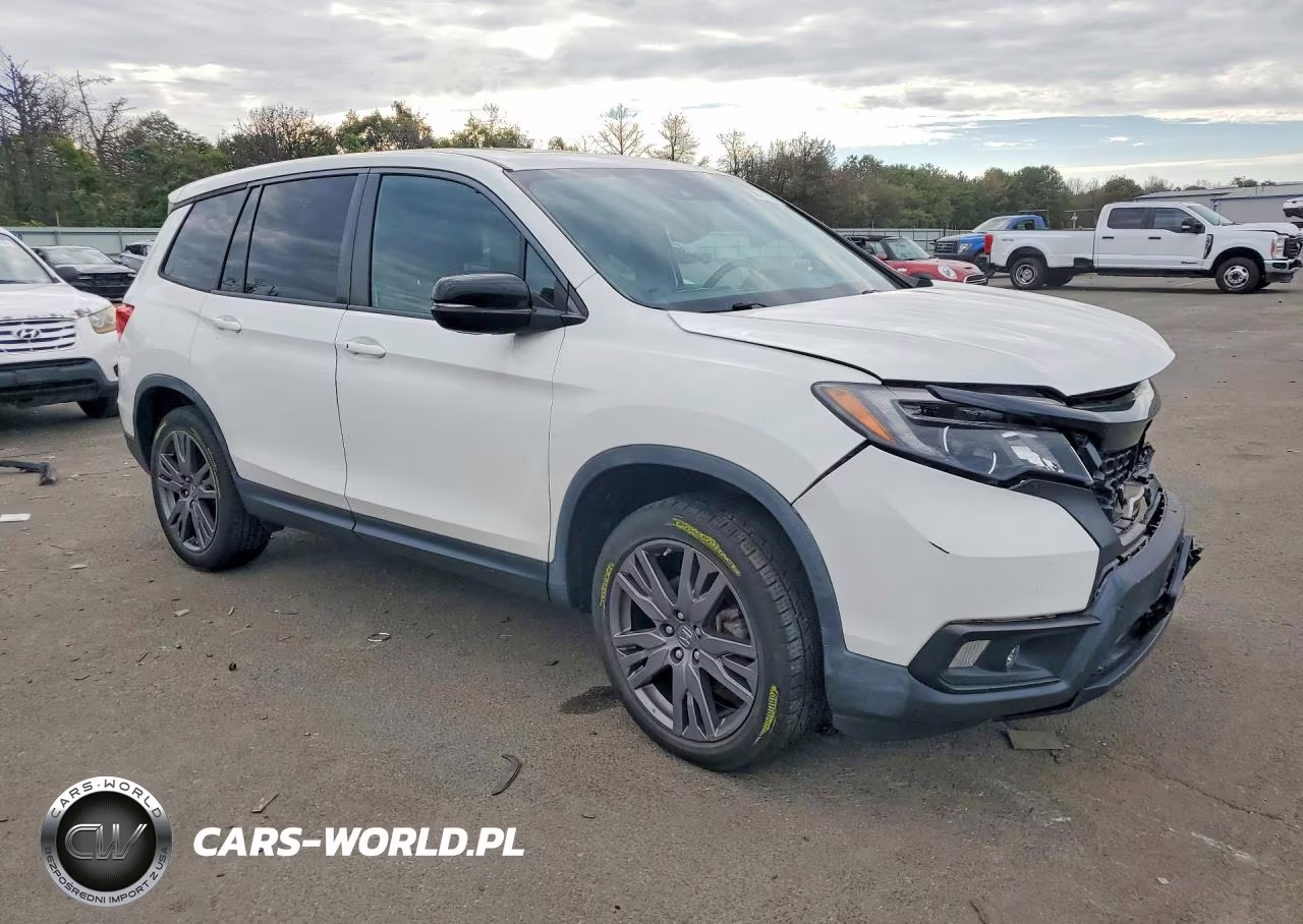 2021 Honda Passport Exl VIN:5FNYF8H54MB004219 - 4