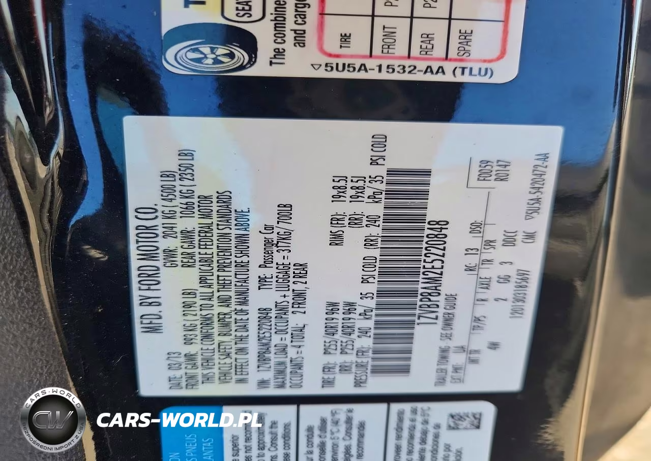 2014 Ford Mustang VIN:1ZVBP8AM2E5220848 - 12