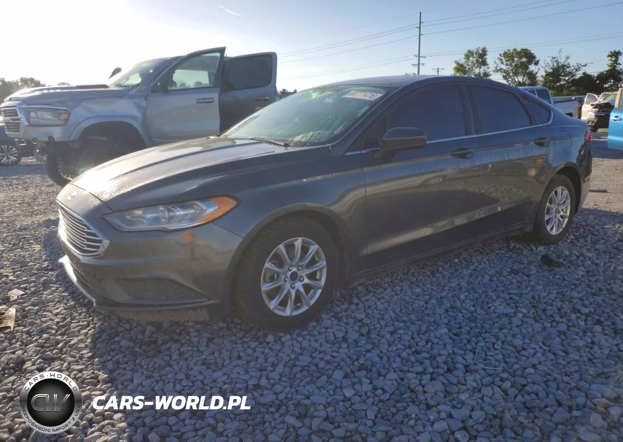 2018 Ford Fusion S VIN:3FA6P0G74JR226705 - 1