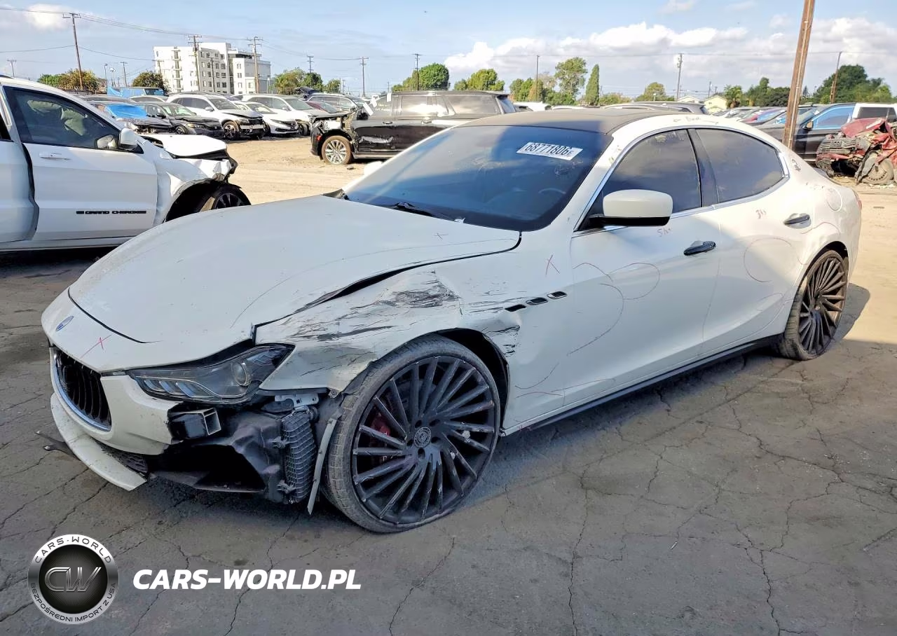 2015 Maserati Ghibli VIN:ZAM57XSA1F1133400 - 1