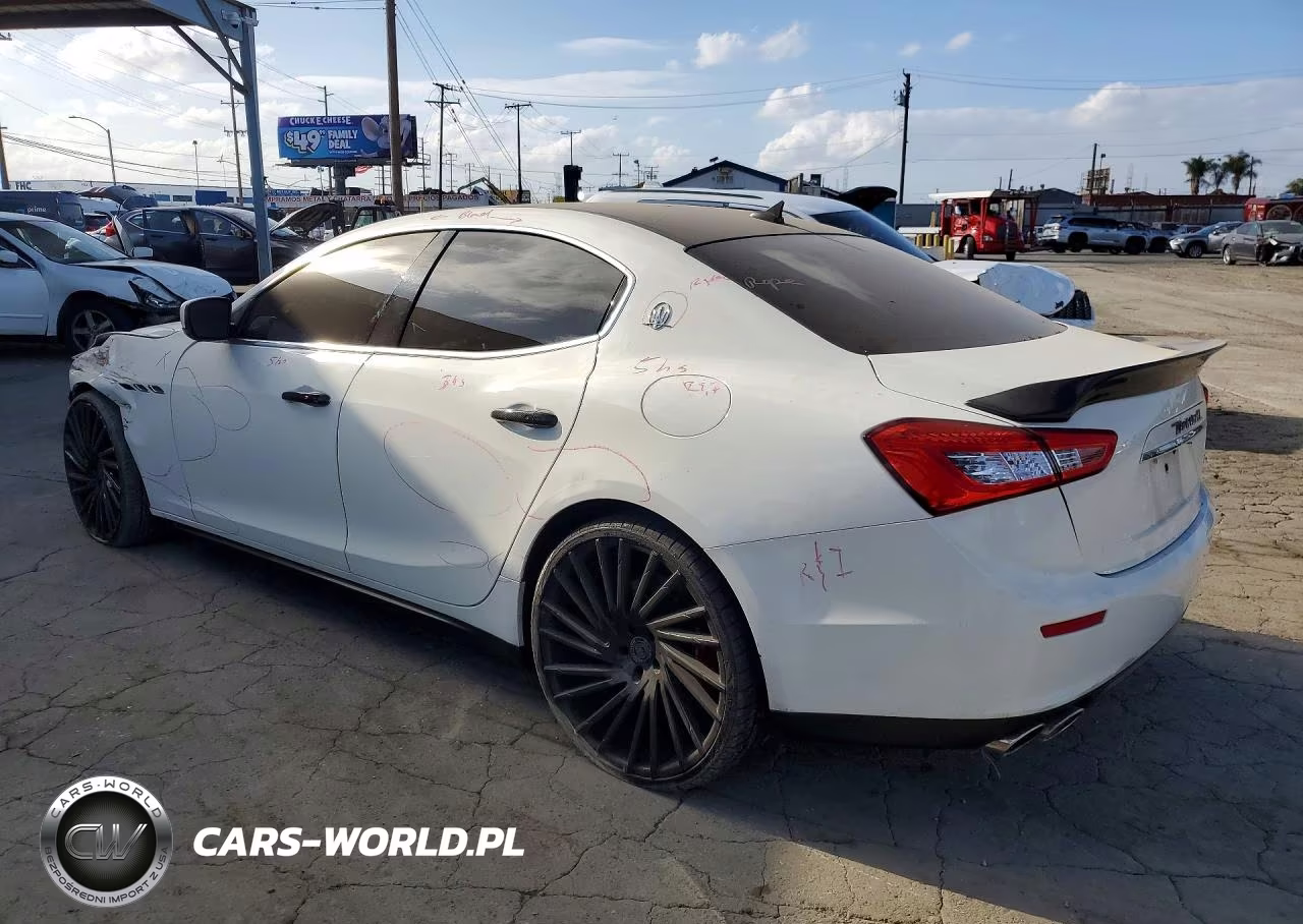2015 Maserati Ghibli VIN:ZAM57XSA1F1133400 - 2