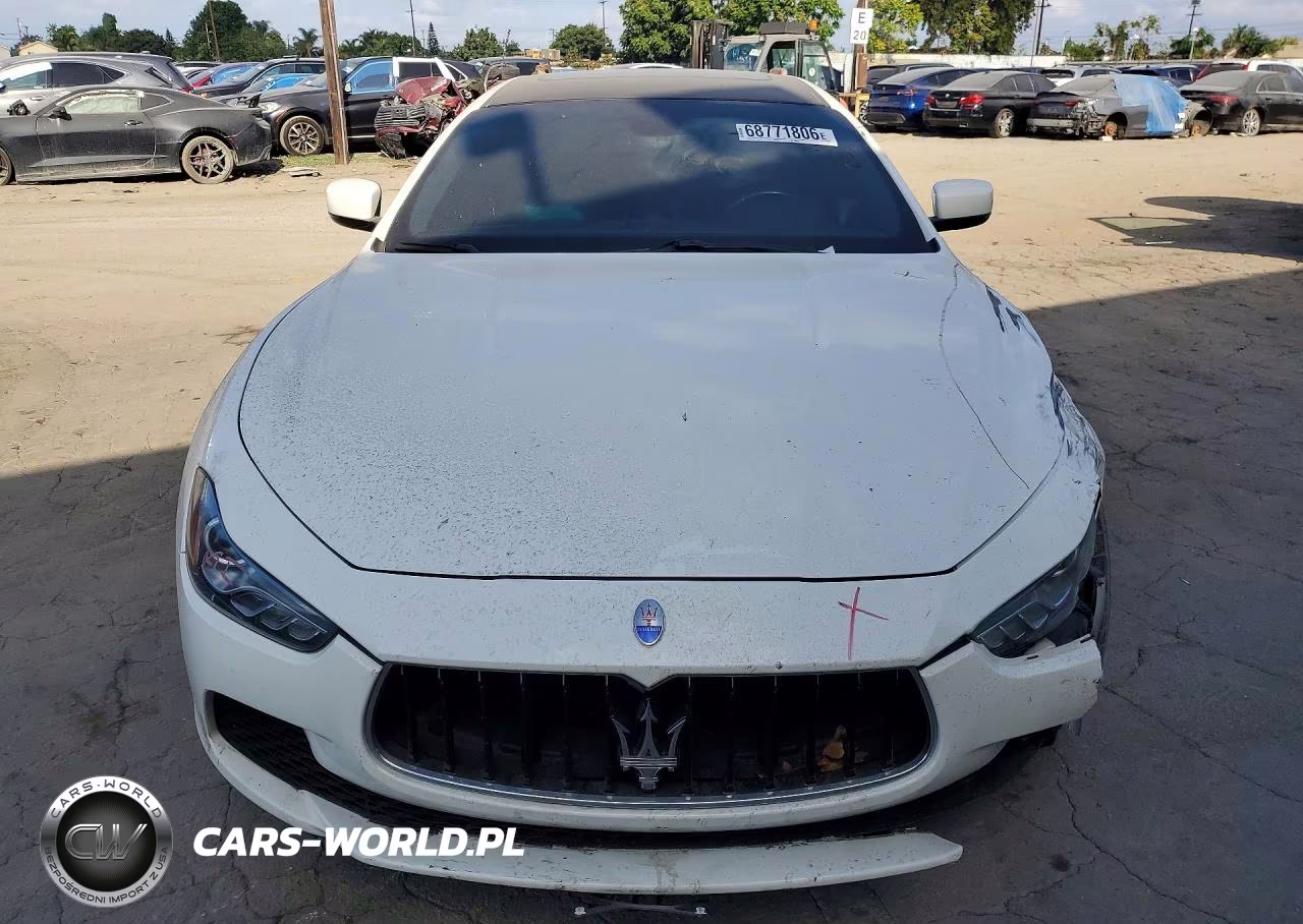 2015 Maserati Ghibli VIN:ZAM57XSA1F1133400 - 5