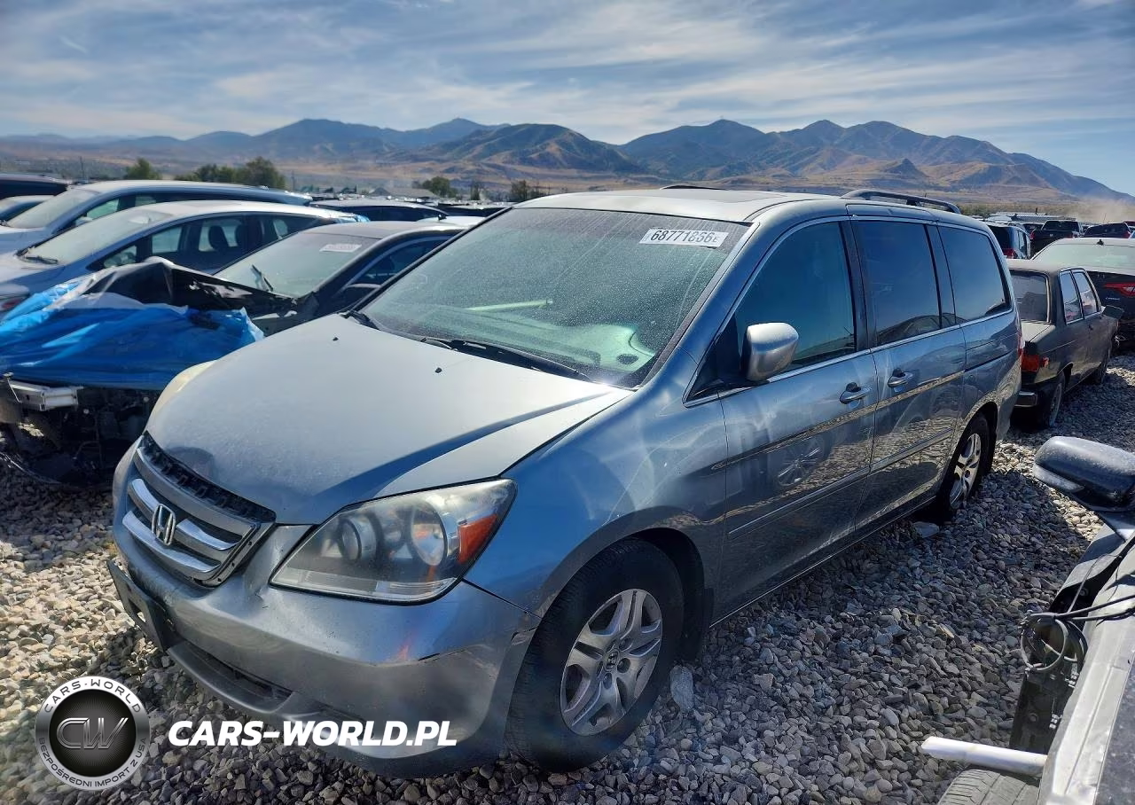 2006 Honda Odyssey Exl VIN:5FNRL38706B115676 - 1