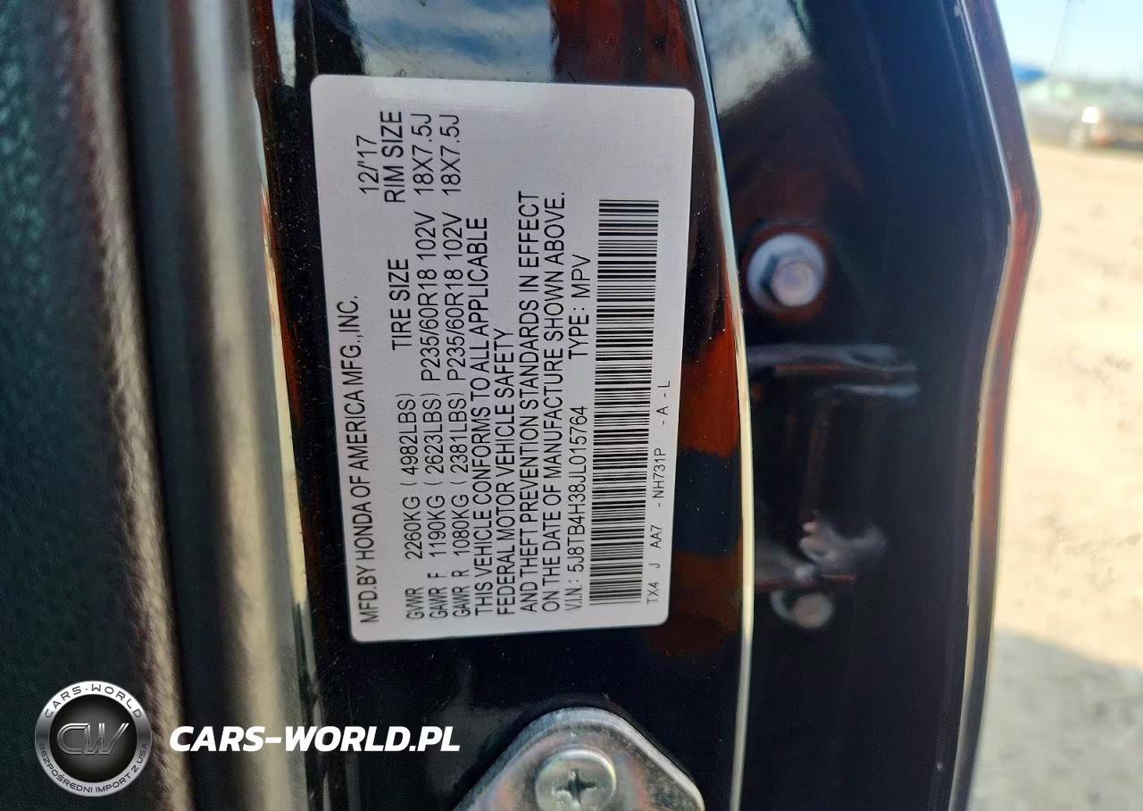 2018 Acura Rdx VIN:5J8TB4H38JL015764 - 13