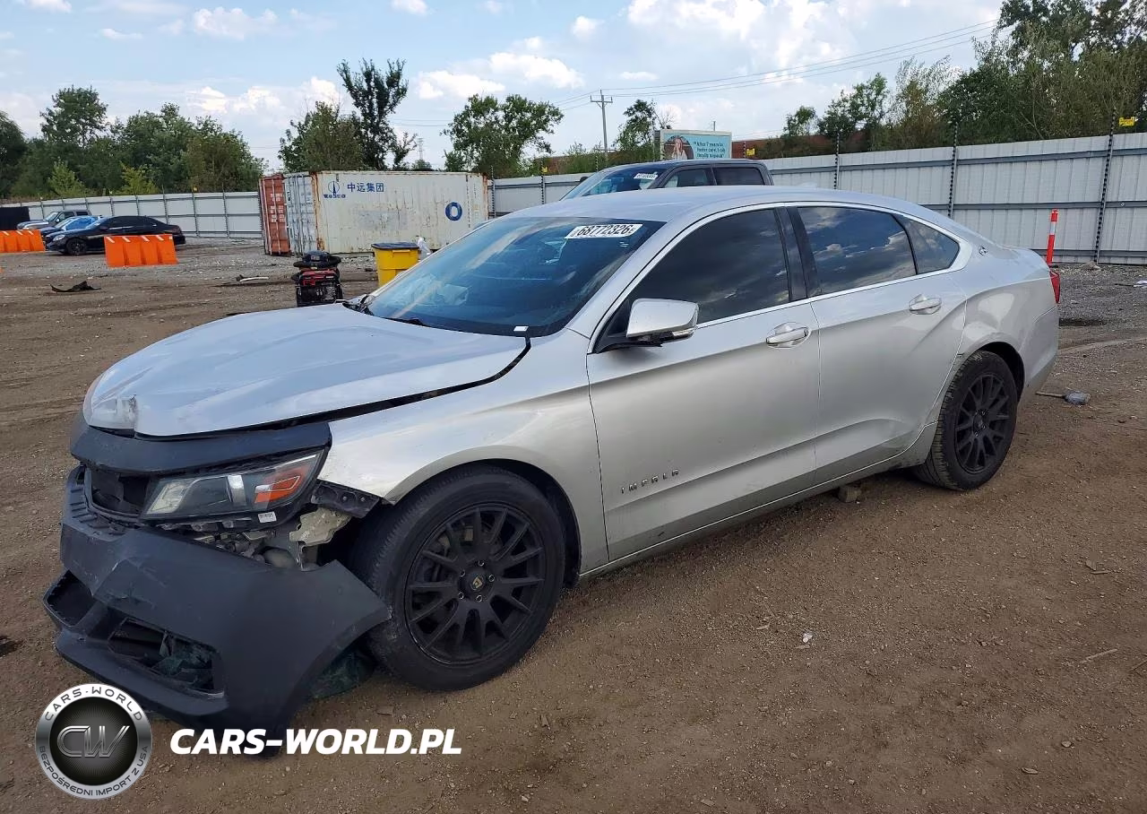 2016 Chevrolet Impala Lt VIN:2G1115S34G9144052 - 1