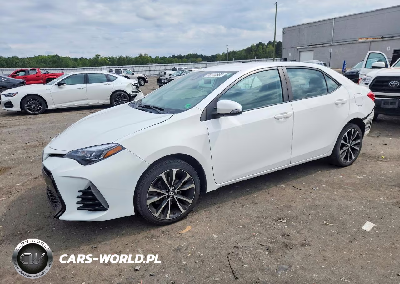 2017 Toyota Corolla Se VIN:2T1BURHE6HC913249 - 1