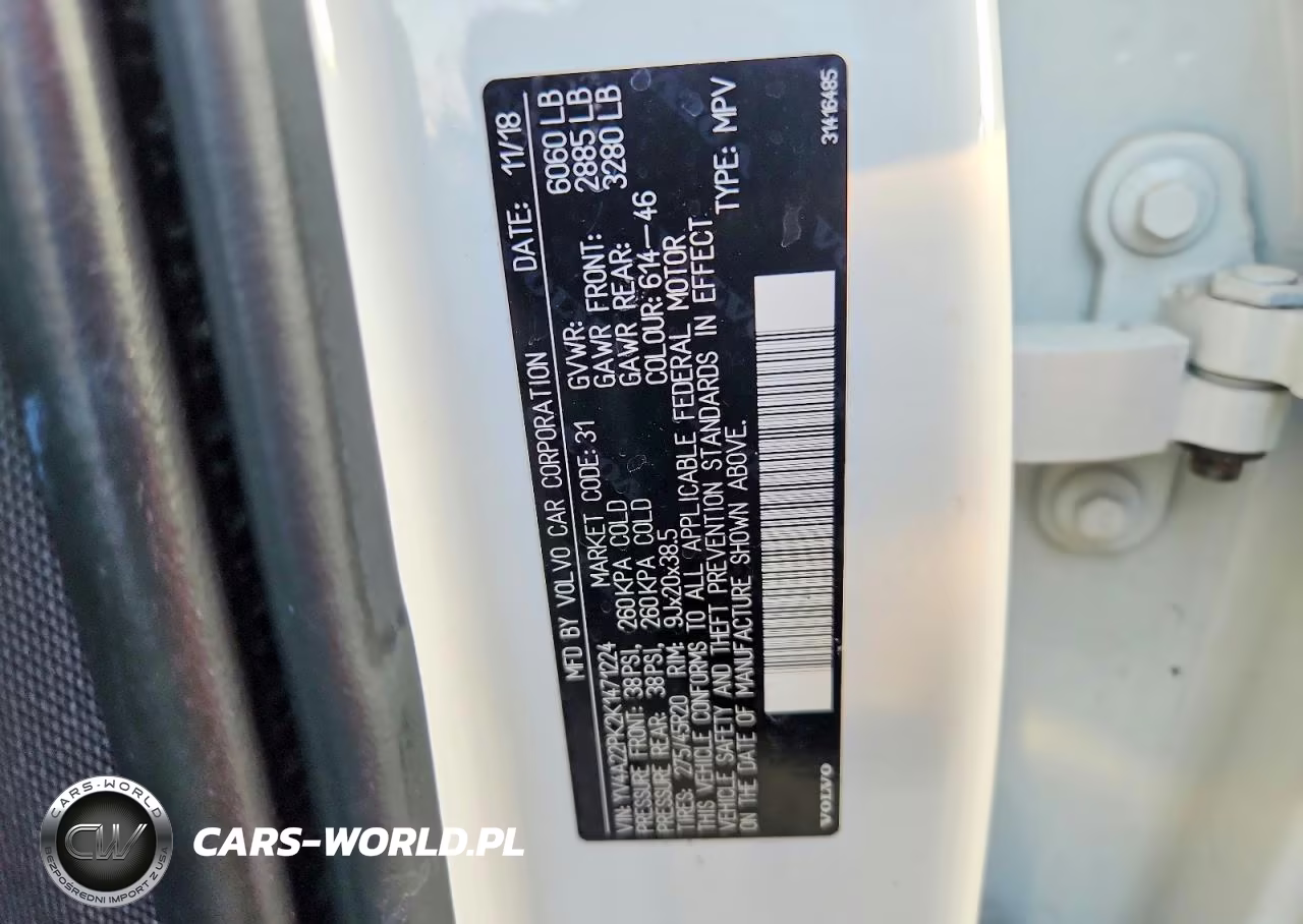2019 Volvo Xc90 T6 Momentum VIN:YV4A22PK2K1471224 - 13
