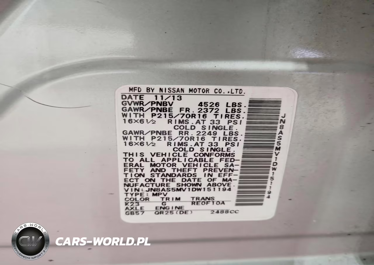2013 Nissan Rogue S VIN:JN8AS5MV1DW151194 - 12