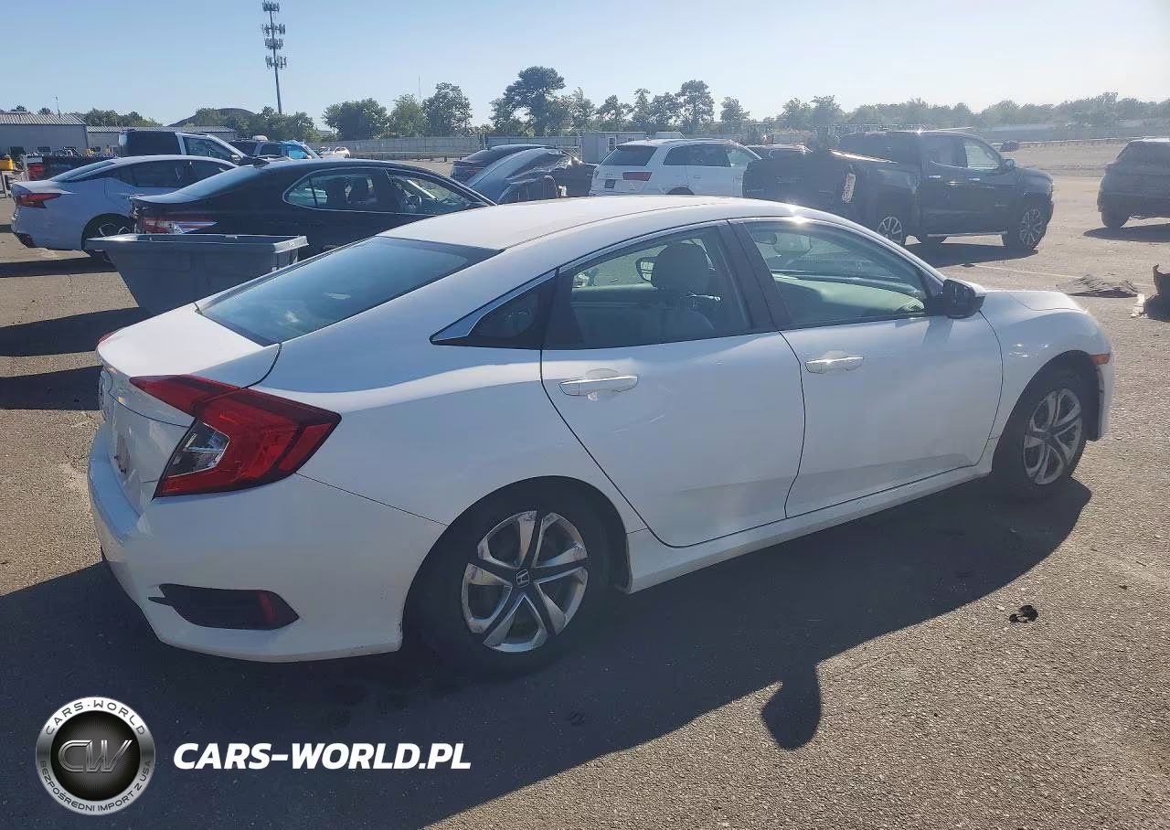 2018 Honda Civic Lx VIN:2HGFC2F50JH574483 - 3
