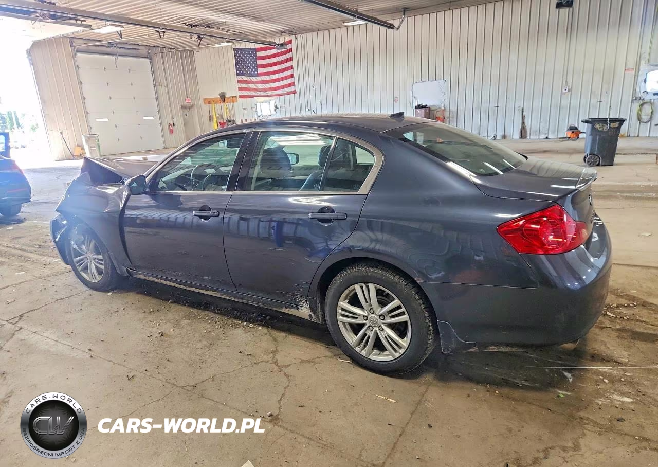 2011 Infiniti G25 Sedan X VIN:JN1DV6AR1BM450211 - 2